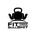 Logo design # 1100155 for A not too serious  Fit zonder Bullshit  logo  it means  fit without bullshit  contest