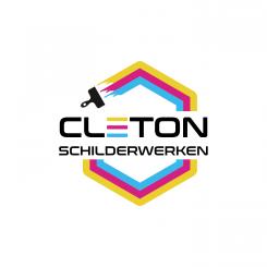 Logo # 1244017 voor Ontwerp een kleurrijke logo voor Cleton Schilderwerken! wedstrijd