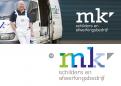 Logo # 486014 voor mk schilders & afwerkingsbedrijf wedstrijd