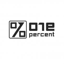 Logo # 951299 voor ONE PERCENT CLOTHING kledingmerk gericht op DJ’s   artiesten wedstrijd