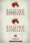 Logo design # 541541 for Design a modern logo for an equine osteopath  contest