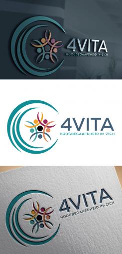 Logo design # 1213676 for 4Vita coaches gifted children  highly intelligent   their parents and schools contest