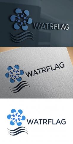 Logo # 1207930 voor logo voor watersportartikelen merk  Watrflag wedstrijd