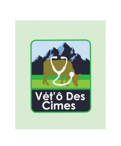 Logo design # 1108756 for Logo for a veterinary practice specialized in large animals in the french Alps contest