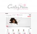 Logo design # 173390 for Logo for webshop in haircare products for people with curly, wavy and kinky hair contest