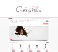 Logo design # 173528 for Logo for webshop in haircare products for people with curly, wavy and kinky hair contest