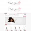 Logo design # 173436 for Logo for webshop in haircare products for people with curly, wavy and kinky hair contest