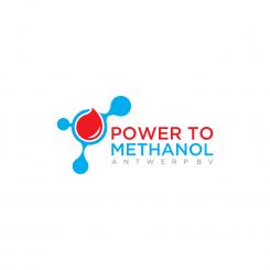 Logo design # 1089052 for Company logo for consortium of 7 players who will be building a  Power to methanol  demonstration plant for their legal entity  Power to Methanol Antwerp BV  contest
