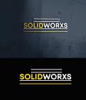 Logo design # 1251334 for Logo for SolidWorxs  brand of masts for excavators and bulldozers  contest