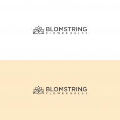 Logo # 1079845 voor Logo gezocht voor Blomstring  een nieuwe webshop voor de mooiste bloembollen wedstrijd