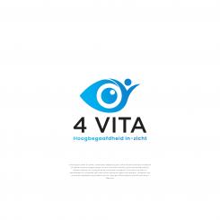 Logo # 1212276 voor 4Vita begeleidt hoogbegaafde kinderen  hun ouders en scholen wedstrijd