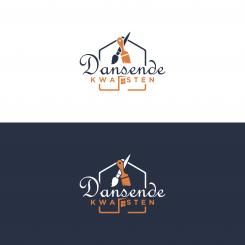 Logo # 1213002 voor Logo voor schilders  en onderhoudsbedrijf ’Dansende kwasten’  wedstrijd
