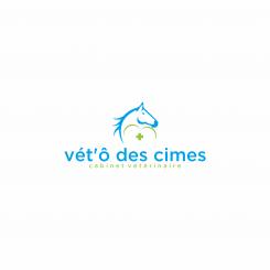 Logo design # 1105284 for Logo for a veterinary practice specialized in large animals in the french Alps contest