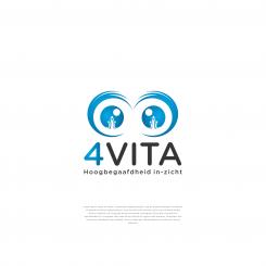 Logo # 1212644 voor 4Vita begeleidt hoogbegaafde kinderen  hun ouders en scholen wedstrijd