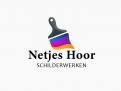 Logo design # 1281389 for Logo for painting company Netjes Hoor  contest