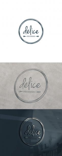 Logo design # 754430 for design of a new thight logo for a starting pastry business. it's name: délice   pâtisserie contest