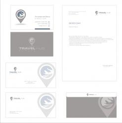 Logo design # 597447 for A clear and up-beat logo+stationary ID for Travel Hub Europe contest