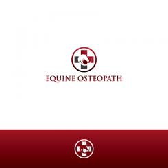 Logo design # 540046 for Design a modern logo for an equine osteopath  contest