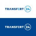 Logo design # 1160988 for creation of a logo for a textile transfer manufacturer TRANSFERT24 contest