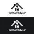 Logo design # 1169271 for Logo for  Immobilier Solidaire    The real estate agency that supports those who need it contest