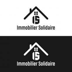 Logo design # 1169271 for Logo for  Immobilier Solidaire    The real estate agency that supports those who need it contest