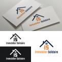 Logo design # 1169276 for Logo for  Immobilier Solidaire    The real estate agency that supports those who need it contest