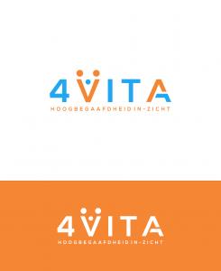 Logo design # 1212717 for 4Vita coaches gifted children  highly intelligent   their parents and schools contest