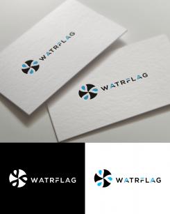 Logo # 1207519 voor logo voor watersportartikelen merk  Watrflag wedstrijd