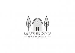 Logo design # 1145106 for Design a romantic  grafic logo for B B La Vie en Roos contest