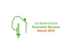 Logo # 257086 voor Ontwerp een krachtig logo voor de Nederlandse Duurzaam Bouwen Award 2014 wedstrijd