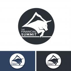 Logo design # 1059397 for The Financial Summit   logo with Summit and Bull contest