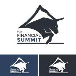 Logo design # 1059398 for The Financial Summit   logo with Summit and Bull contest