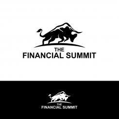 Logo design # 1058586 for The Financial Summit   logo with Summit and Bull contest