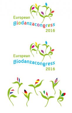 Logo # 462783 voor Ontwerp een logo (met dansende tulpen) voor het Europees Biodanzacongres 2016 wedstrijd