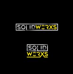 Logo design # 1251174 for Logo for SolidWorxs  brand of masts for excavators and bulldozers  contest