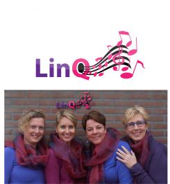 Logo # 318121 voor WIE DURFT een logo te ontwerpen voor a capella kwartet LinQ? wedstrijd