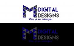 Logo # 565719 voor Ontwerp een strak & stijlvol logo voor de onderneming M-Digitaldesigns wedstrijd