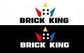 Logo design # 627236 for Logo for my new webshop Brick King contest