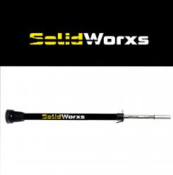 Logo design # 1247029 for Logo for SolidWorxs  brand of masts for excavators and bulldozers  contest