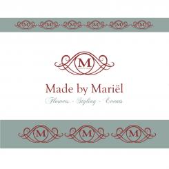Logo # 45624 voor Made by Mariël (Flowers - Styling - Events) zoekt een fris, stijlvol en tijdloos logo  wedstrijd