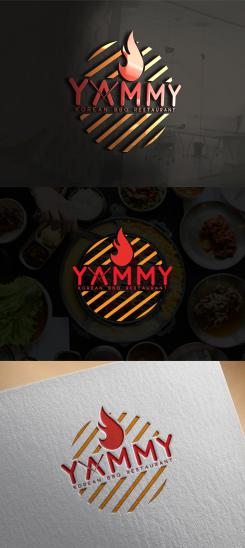 Logo # 1083845 voor ontwerp een horeca logo voor een nieuw te openen asian korean bbq restaurant wedstrijd