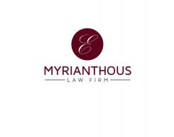 Logo design # 829082 for E Myrianthous Law Firm  contest
