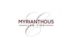 Logo design # 828596 for E Myrianthous Law Firm  contest