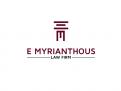 Logo design # 830209 for E Myrianthous Law Firm  contest