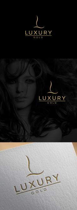 Logo design # 1030250 for Logo for hairextensions brand Luxury Gold contest