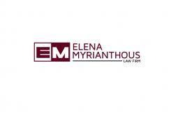 Logo design # 830226 for E Myrianthous Law Firm  contest