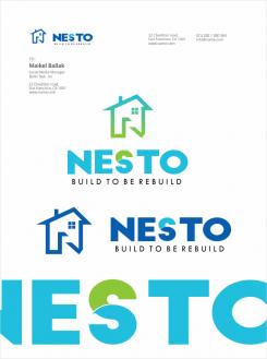 Logo # 622716 voor New logo for sustainable and dismountable houses : NESTO wedstrijd