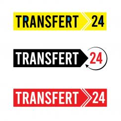 Logo design # 1162323 for creation of a logo for a textile transfer manufacturer TRANSFERT24 contest
