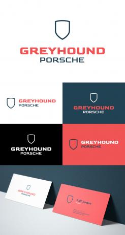 Logo # 1133916 voor Ik bouw Porsche rallyauto’s en wil daarvoor een logo ontwerpen onder de naam GREYHOUNDPORSCHE wedstrijd