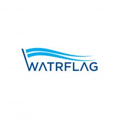 Logo # 1207939 voor logo voor watersportartikelen merk  Watrflag wedstrijd
